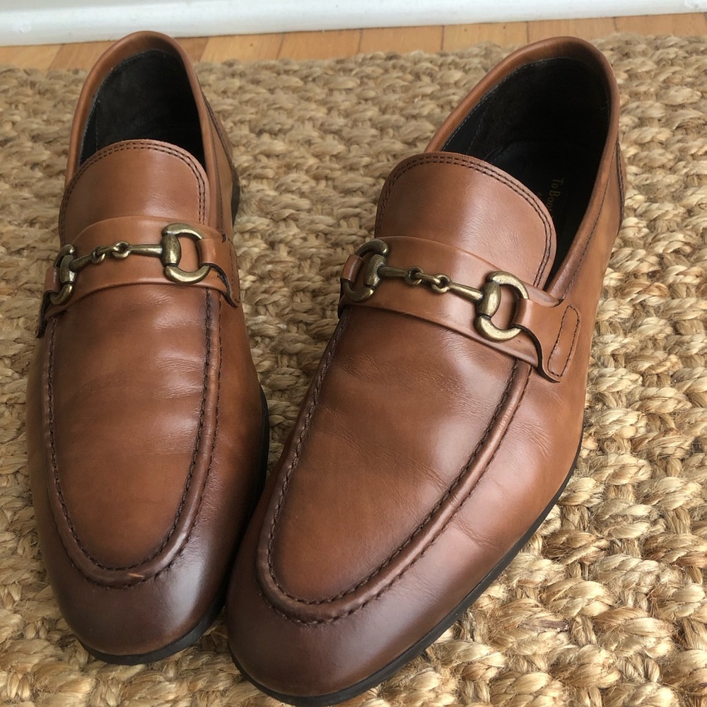 To Boot New York Adam Derrick Nile Horsebit Loafer. Italian. Size US 10